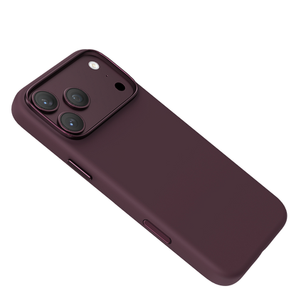 iPhone 18 Pro/17 Pro Rosana Silikon Kılıf - Bordo 3
