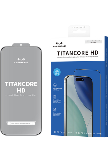 iPhone 18 Pro/17 Pro Titancore HD Cam Ekran Koruyucu