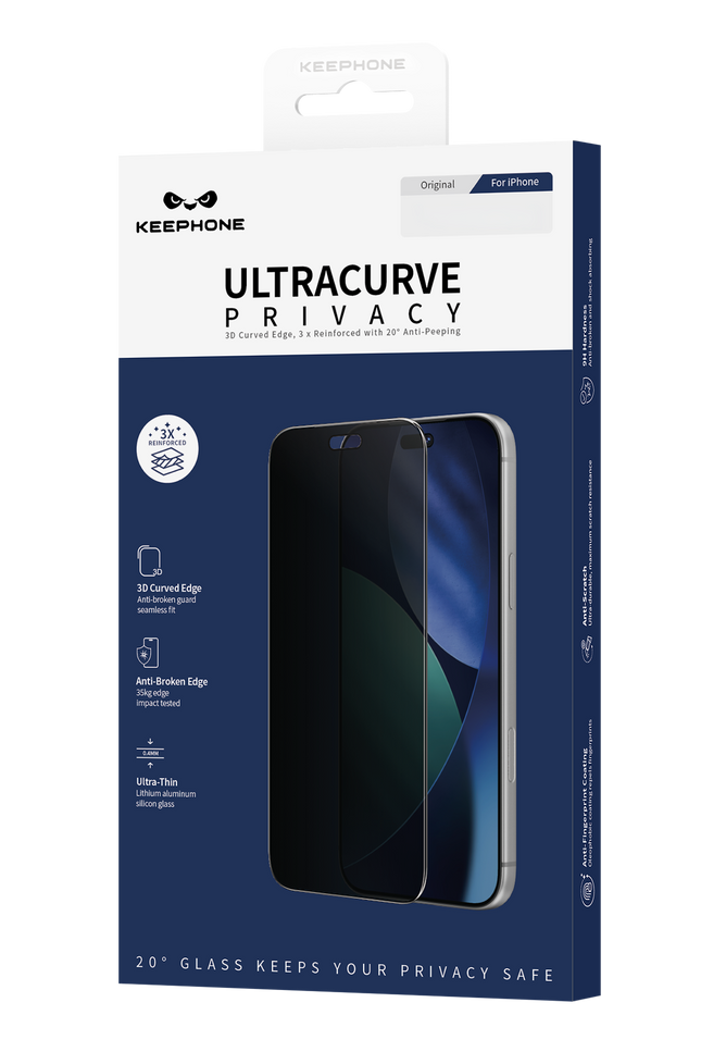 iPhone 18 Pro UltraCurve Extreme Hayalet Cam Ekran Koruyucu