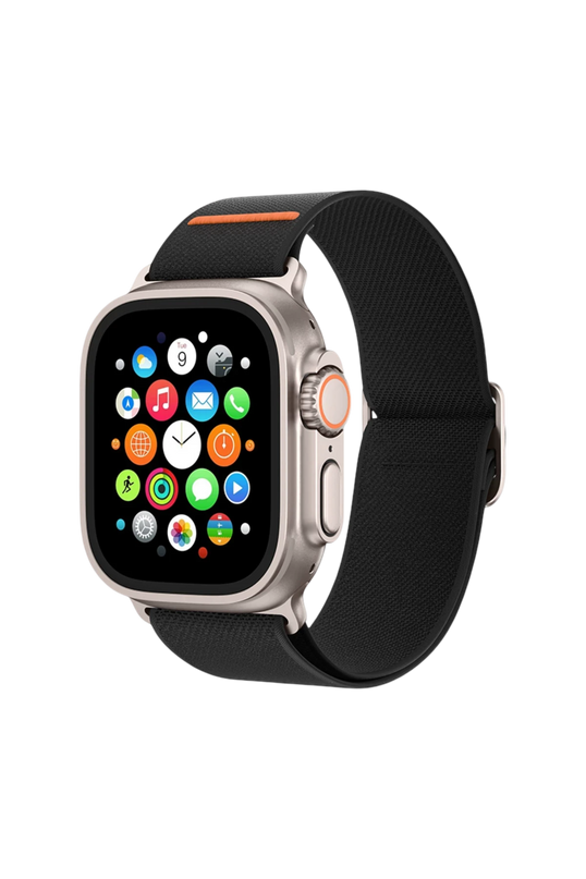 Watch Ultra 2 49mm Navas Kumaş Kordon - Siyah