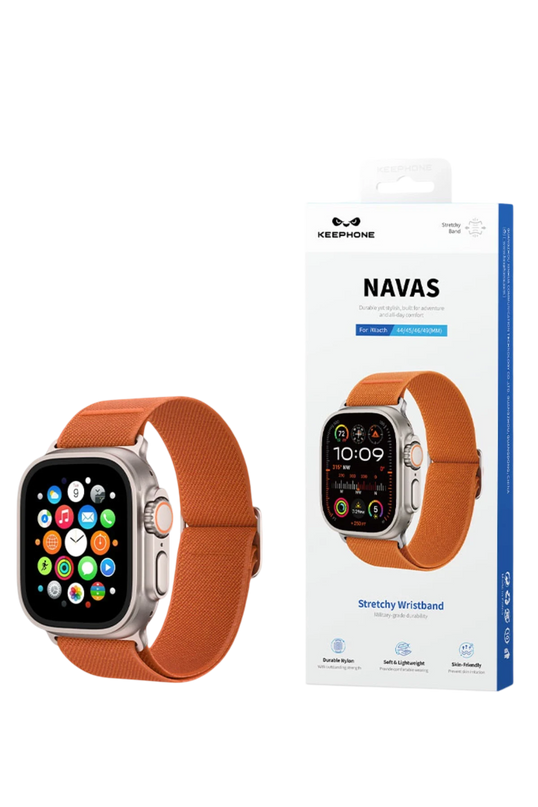 Watch Ultra 2 49mm Navas Kumaş Kordon - Siyah 7