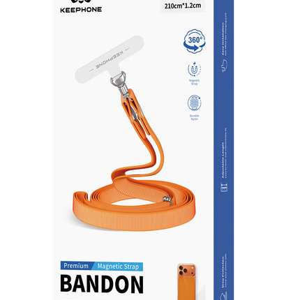 Bandon 210cm Manyetik Boyun Askısı - Gri 6