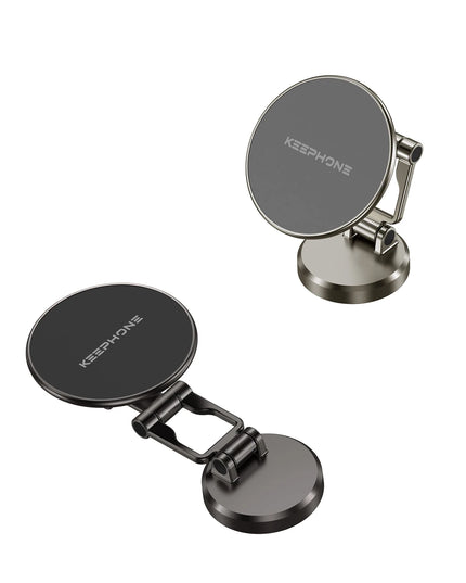 MagHold CR106 Yapışkanlı 360 Derece Ayarlanabilir Manyetik Magsafe Telefon Tutucu - Turuncu 4