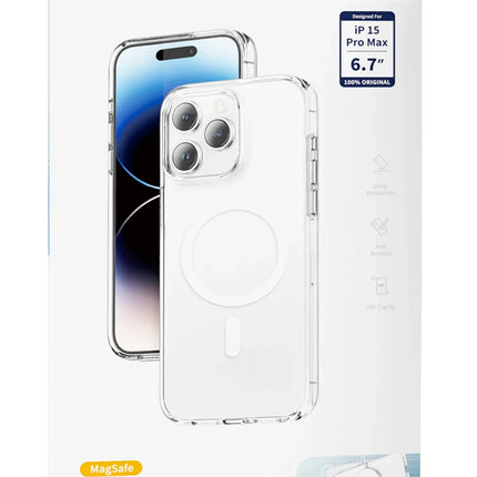 iPhone 14 Pro Max Non Yellow Şeffaf Magsafe Kılıf 4