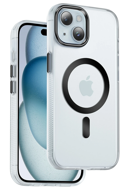 iPhone 15 Dazzle Pro Matte Magsafe Kılıf - Siyah