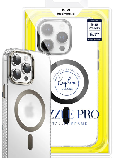 iPhone 15 Dazzle Pro Matte Magsafe Kılıf - Siyah 4