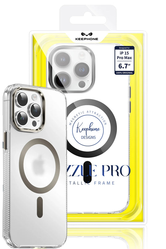 iPhone 15 Dazzle Pro Matte Magsafe Kılıf - Siyah 4