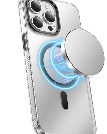 iPhone 15 Dazzle Pro Matte Magsafe Kılıf - Çöl Titanyum 2