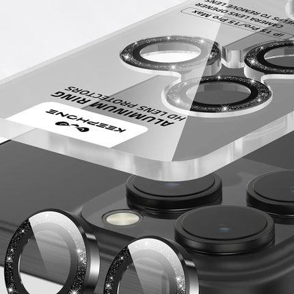 iPhone 15 Maria Simli Kamera Lens Koruyucu - Açık Sarı 4