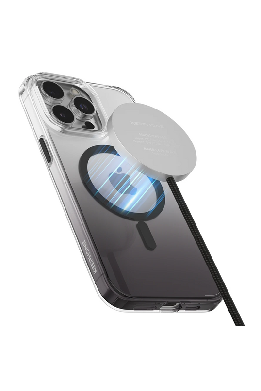 iPhone 15 Pro Max Aurora Pro Magsafe Kılıf - Siyah 3