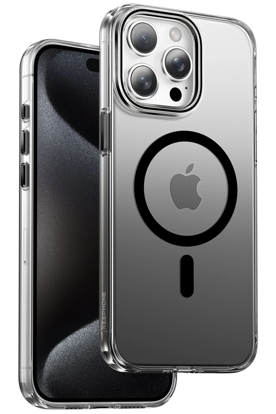iPhone 15 Pro Max Aurora Pro Magsafe Kılıf - Siyah