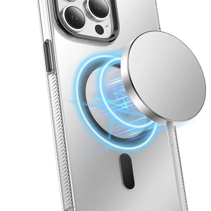 iPhone 15 Pro Max Dazzle Pro Matte Magsafe Kılıf - Mavi 2