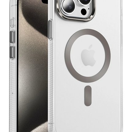 iPhone 15 Pro Max Dazzle Pro Matte Magsafe Kılıf - Çöl Titanyum
