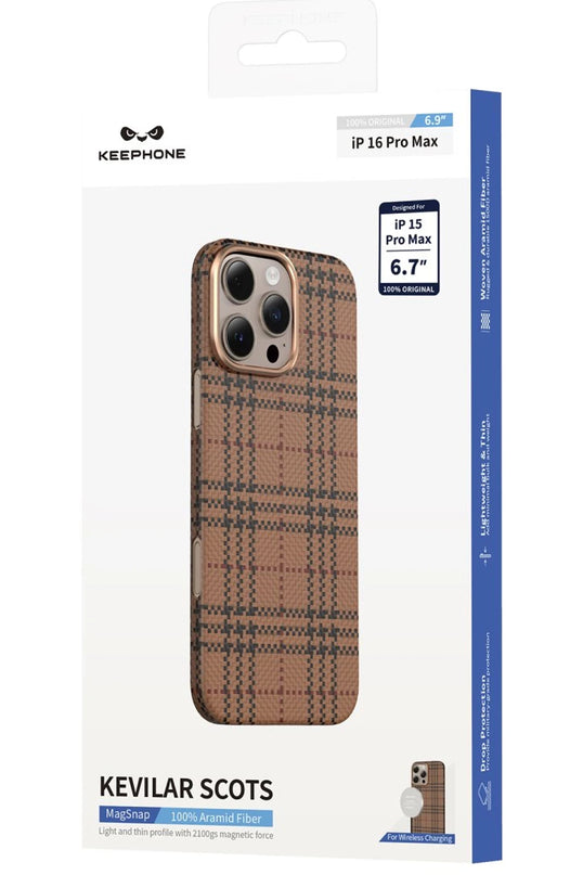 iPhone 15 Pro Max Scots Kevlar Magsafe Kılıf 5