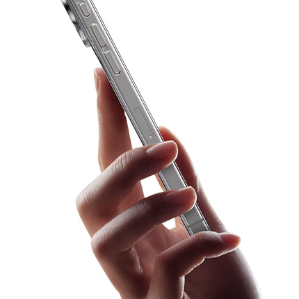 iPhone 15 Pro Max X-Crystal Slim Magsafe Kılıf - Natural Grey 2