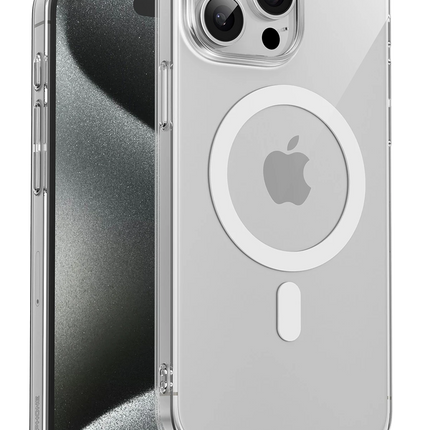 iPhone 15 Pro Max X-Crystal Slim Magsafe Kılıf - Şeffaf