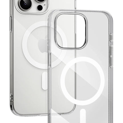 iPhone 15 Pro Max X-Crystal Slim Magsafe Kılıf - Şeffaf 2