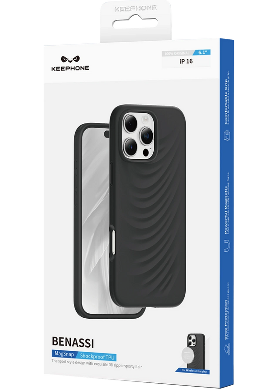 iPhone 16 Benassi Magsafe Kılıf - Çöl Titanyum 4
