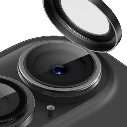 iPhone 16 Capital Alüminyum AR Kamera Lens Koruyucu - Yeşil 4