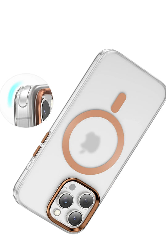 iPhone 16 Dazzle Pro Matte Magsafe Kılıf - Natural Grey 3