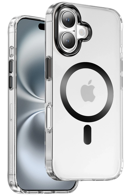 iPhone 16 Dazzle Pro Matte Magsafe Kılıf - Siyah