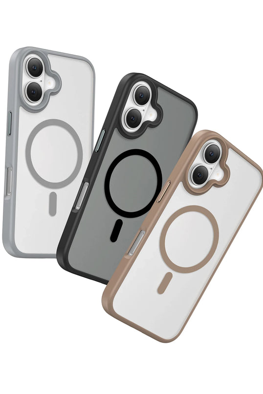 iPhone 16 Mago Pro Magsafe Kılıf - Çöl Titanyum 3