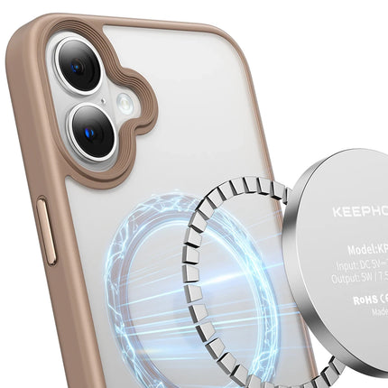 iPhone 16 Mago Pro Magsafe Kılıf - Natural Grey 2