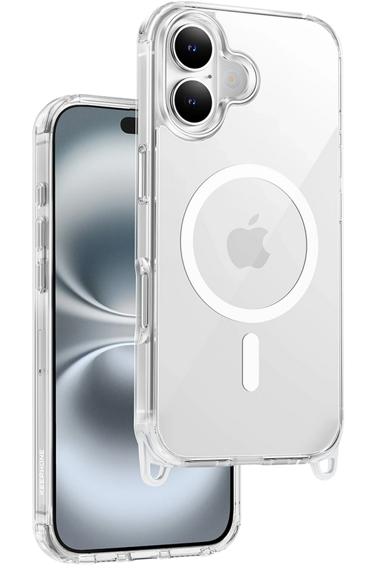 iPhone 16 MagRock Magsafe Kılıf - Beyaz