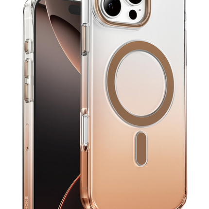 iPhone 16 Pro Aurora Pro Magsafe Kılıf - Çöl Titanyum
