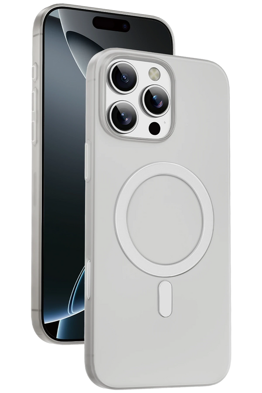 iPhone 16 Pro Max AirSkin Pro Magsafe Kılıf - Natural Grey