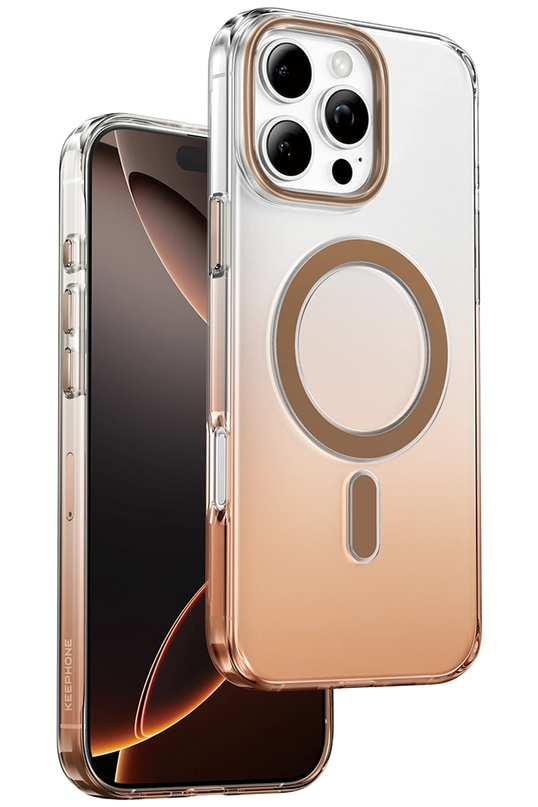 iPhone 16 Pro Max Aurora Pro Magsafe Kılıf - Çöl Titanyum