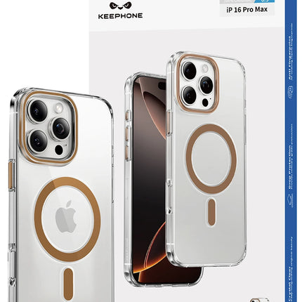 iPhone 16 Pro Max Aurora Şeffaf Magsafe Kılıf - Siyah 3