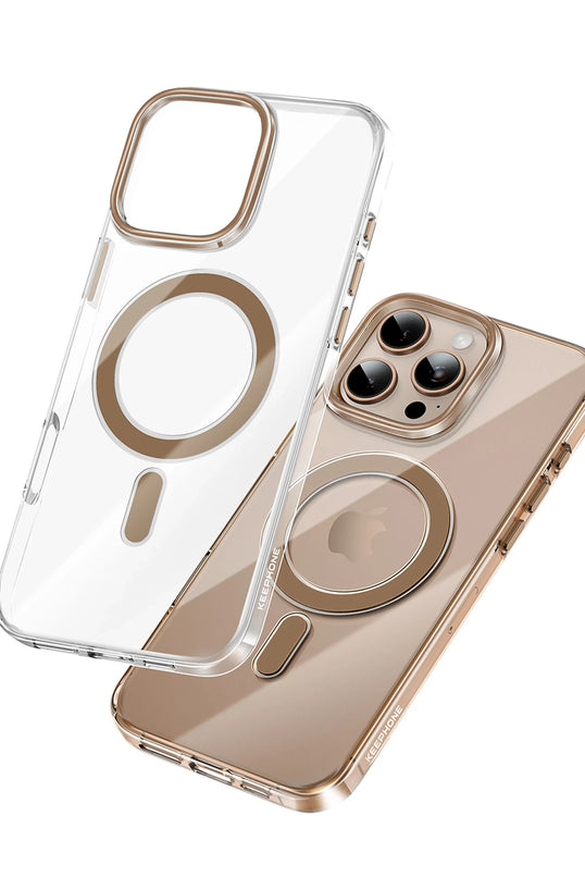 iPhone 16 Pro Max Aurora Şeffaf Magsafe Kılıf - Siyah 2