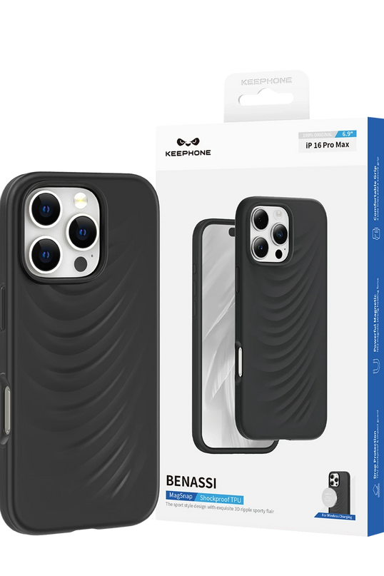 iPhone 16 Pro Max Benassi Magsafe Kılıf - Çöl Titanyum 4