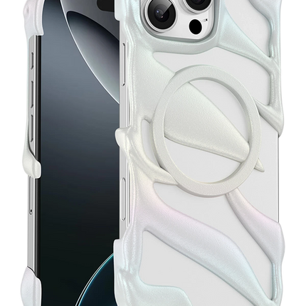 iPhone 16 Pro Max Helios Magsafe Kılıf - Beyaz