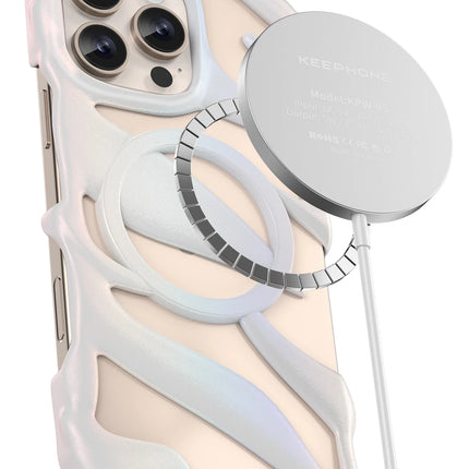 iPhone 16 Pro Max Helios Magsafe Kılıf - Gold 3