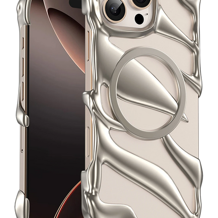 iPhone 16 Pro Max Helios Magsafe Kılıf - Gold
