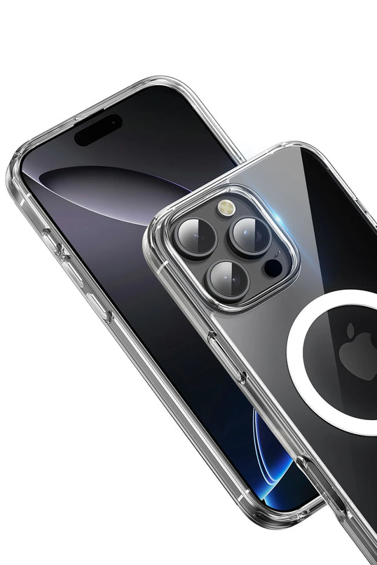 iPhone 16 Pro Max Hybrid Pro Magsafe Kılıf - Şeffaf 3