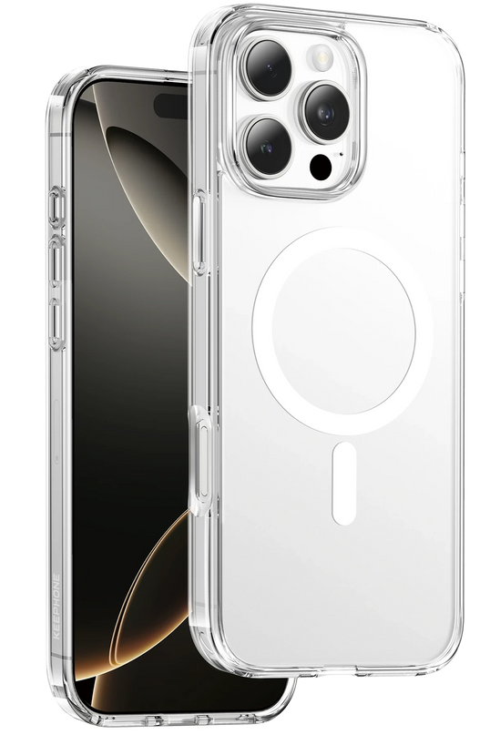 iPhone 16 Pro Max Hybrid Pro Magsafe Kılıf - Şeffaf