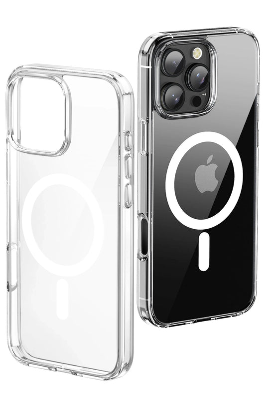 iPhone 16 Pro Max Hybrid Pro Magsafe Kılıf - Şeffaf 2