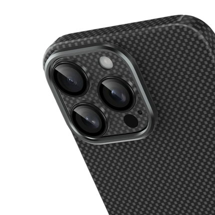iPhone 16 Pro Max Kevlar Kamera Lens - Çöl Titanyum 4
