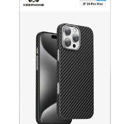 iPhone 16 Pro Max Kevlar Magsafe Kılıf - Çöl Titanyum 3