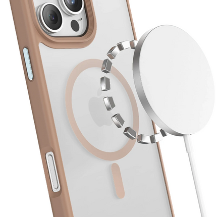 iPhone 16 Pro Max Mago Pro Magsafe Kılıf - Natural Grey 3