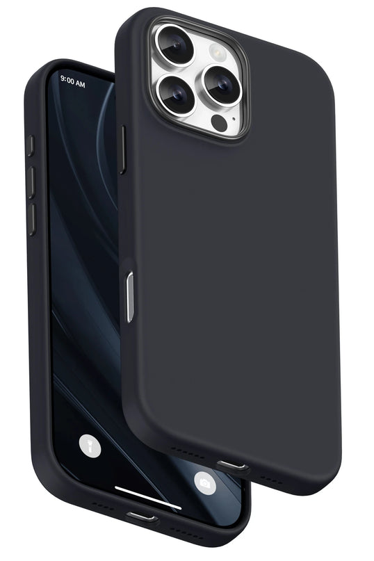 iPhone 16 Pro Max Rosana Silikon Kılıf - Siyah 2