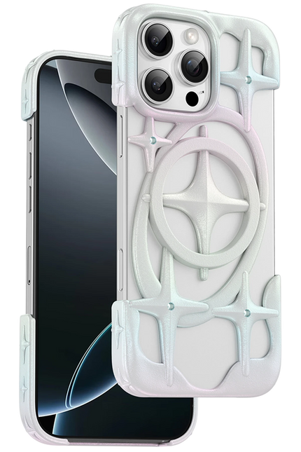 iPhone 16 Pro Max Stella Magsafe Kılıf - Beyaz