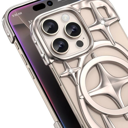 iPhone 16 Pro Max Stella Magsafe Kılıf - Beyaz 2
