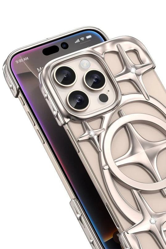 iPhone 16 Pro Max Stella Magsafe Kılıf - Beyaz 2