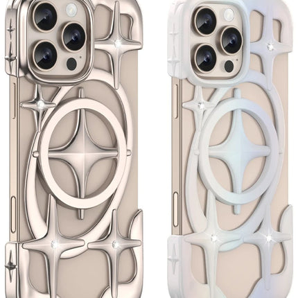 iPhone 16 Pro Max Stella Magsafe Kılıf - Beyaz 3