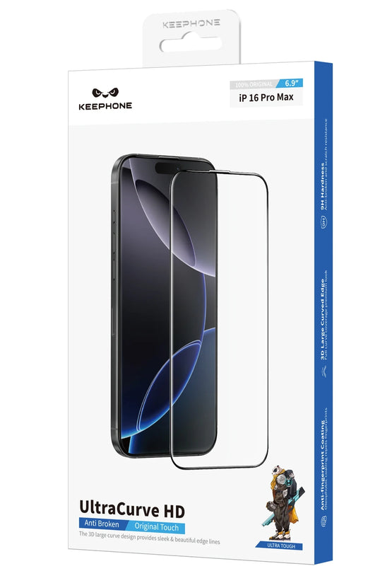 iPhone 16 Pro Max UltraCurve HD 3D Cam Ekran Koruyucu 7