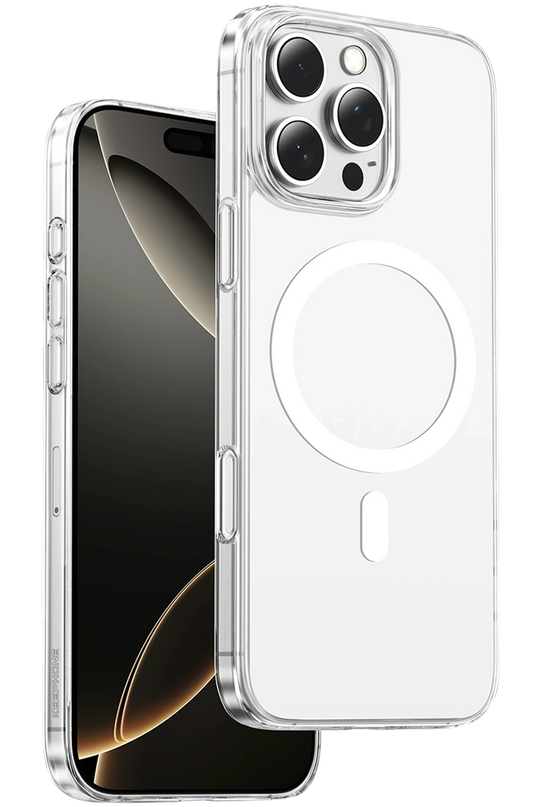 iPhone 16 Pro Max X-Crystal Slim Magsafe Kılıf - Şeffaf